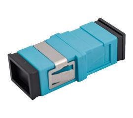 Оптический адаптер LANMASTER SC, без фланцев, OM3, симплексный LAN-SC/NF-AM-OM3 