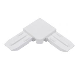 Соединительный пластиковый уголок для москитного профиля Невский Крепеж белый, 4 шт. 826229 