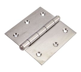 Петля VORMANN прямая, усиленная, разборная, 90х90х1,75 мм, нержавеющая сталь 010614090 