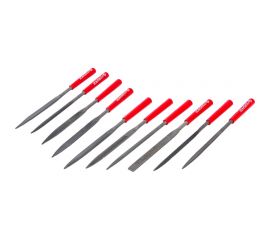 Набор разнопрофильных надфилей Forsage 10 предметов L-180 мм, d5 мм в блистере F-6165 50154 