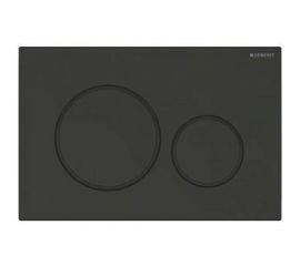 Смывная клавиша Geberit 115.882.16.1 Sigma20 двойной смыв: черный матовый лак УТ005746 