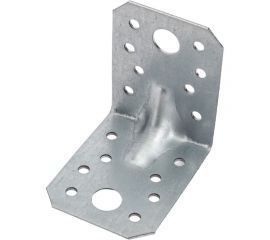 Крепежный усиленный уголок Невский Крепеж оцинк., 70x70x55x2 мм 917114 