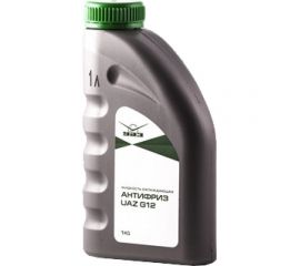 Антифриз UAZ G-12 1 кг зеленый 000000473401600 