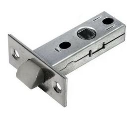 Межкомнатная защелка с пластиковым язычком MORELLI LP6 45 SC цвет - матовый хром 9013940 