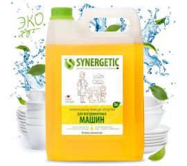 Концентрированное средство для посудомоечных машин Synergetic 5 л 4613720439157 