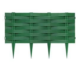 Садовое ограждение Протэкт Ива высота 25 см, хаки СОИ-25/14 Х 