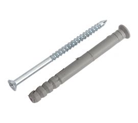 Дюбель-гвоздь Tech-Krep полипропилен, потайная манжета, SM-L 8x80 мм, 500 шт. 125229 