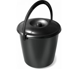 Ведро Martika Соло хозяйственное, 10 л, с крышкой С462К 