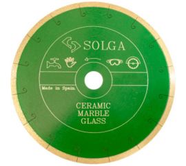 Диск алмазный сплошной (350х25,4 мм) CERAMICS MARBLE Solga Diamant 20000350 