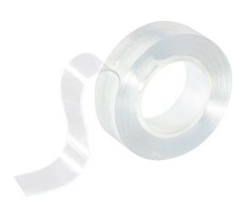 Двухсторонняя многоразовая клейкая нано-лента PARK прозрачная, 5 м 103911 