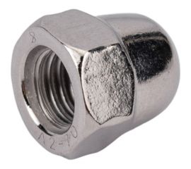 Колпачковая шестигранная гайка DINFIX DIN 1587, нерж. А2, M12, 10 шт. 00-00001954 