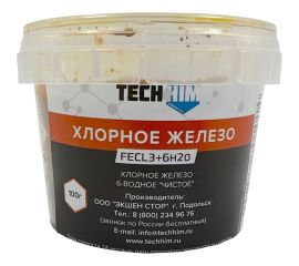 Хлорное железо 6-водное "чистое" 100 гр. TECHHIM TH-FECL-100 