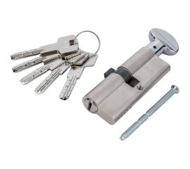 Цилиндровый механизм с вертушкой KALE KILIT 164 BM/80 (35+10+35) мм, никель, 5 кл. 1069 