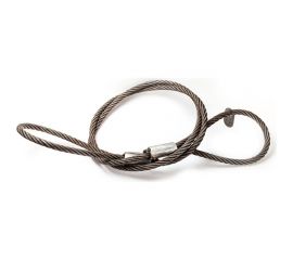 Буксировочный трос ТамбовТехСнаб стальной, 24 т, 7 м, 21 мм 7930130719332 