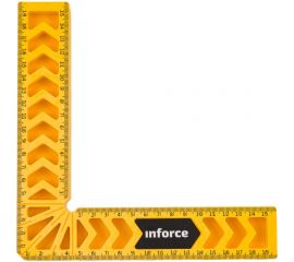 Прижимной угольник Inforce из полимера, 200х200 06-11-80 