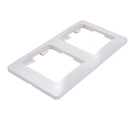 2-местная вертикальная рамка Schneider Electric Glossa перламутр GSL000606 