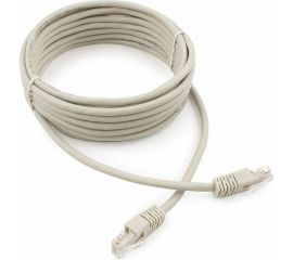 Патч-корд Cablexpert UTP кат.6, 5м, литой, многожильный серый PP6U-5M 