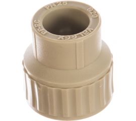 Муфта комбинированная с внутренней резьбой VALFEX PP-R серая, 20 мм х1/2"" 10129020Г 127-0353 