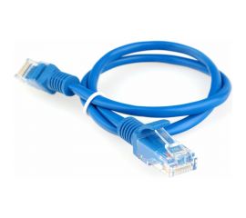 Патч-корд Гарнизон CCA light UTP кат.5e, 0.5м, литой, многожильный (синий), PC-UTP-5e-0.5-B 