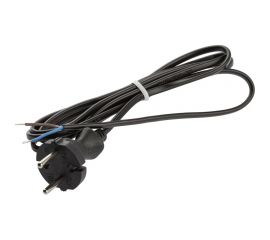 Шнур для бра ЭРА UX-ШВВП-2x0,75-1,8m-B 1,8м ШВВП 2x0,75мм2 черный Б0051342 