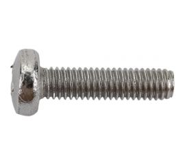 Винт с полукруглой головкой ВИРТУОЗ крестообразный шлиц, 3x12 мм, DIN 7985, нержавеющая сталь А2, 10 шт. 37460 