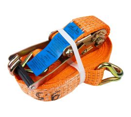 Стяжной ремень ПРОММЕТАЛЛ 5.0/10.0 т, 50 мм, оранж. 5 м, рабочая нагрузка 2500 кг 00004039 