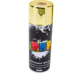 Акриловая универсальная эмаль REF золото 520 мл 3049 