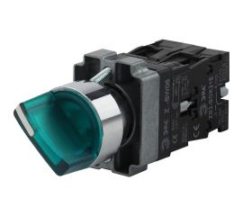 Переключатель ЭРА, LAY5BK2365 2 положения зеленый 20/200/3200 Б0045690 