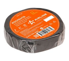Изолента на основе флиса для жгутирования проводки Airline 19 мм х 10 м, антискрип AAT-F-02 