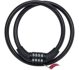 Тросовый замок Fuaro PL-0865-CODE 8x650 мм, код, подвес 42303 