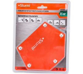 Угольник магнитный универсальный для сварки вес до 35 кг Sturm 6015-5-35 