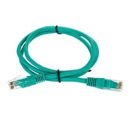 Литой патчкорд Telecom UTP, категоряи 5е, 1,0м, зеленый NA102-G-1M 