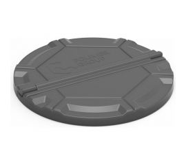 Крышка колодца POLIMER GROUP Роса серый DKS6 