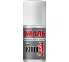 Автомобильная ремонтная эмаль с кисточкой KUDO Белый 201 KU-70201-BB 