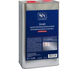 Многофункциональная проникающая смазка SYNTHETIUM Sn40 канистра 5 л SN4020 