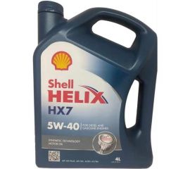 Моторное масло SHELL Helix HX7 5w40, 4л 550053770 