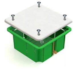 Распределительная коробка GREENEL 92х92х45мм для полых стен GE41021 
