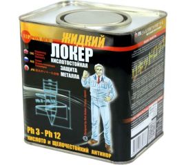 Жидкий кислотостойкий локер Nippon Ace банка 2,4 литра ЖЛС-024-337 