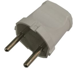 Разборная вилка General Lighting Systems GRV-P-6-R-W-IP20 6А круглая, без заземления, белая IP20 470508 