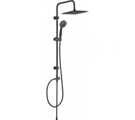 Душевая колонна Aquanet Passion S без смесителя, черный матовый 00261837 