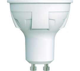 Диммируемая светодиодная лампа Uniel Форма JCDR Серия ЯРКАЯ LED-JCDR 6W/WW/GU10/FR/DIM PLP01WH UL-00003990 