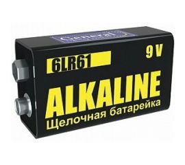 Батарейка General Lighting Systems GBAT-6LR61 щелочная (тип крона) 1pc/shr (1/10/240) 800555 