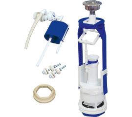 Арматура для бачка MasterProf кнопочная, 2 режима, боковое подключение, стоп-слив ИС.110565 