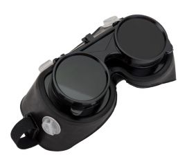 Очки газосварщика с комплектом затемненных и прозрачных минеральных стекол Управдом 4100008791 