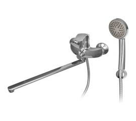 Смеситель для ванной и душа WISENT с длинным изливом W2203 