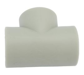 Тройник ПОЛИТЭК 25 PPRC серый 9000000425С 