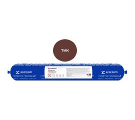 Гибридный герметик ECOROOM PS-16 тик, 600 мл E-Puгер-3690/тик 