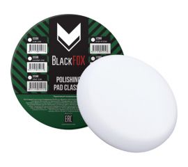 Полировальник поролоновый на липучке CLASSIC, 150х25 мм, твердый, белый BlackFox 12330 