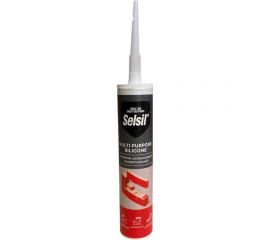 Герметик универсальный силиконовый Selsil Multi Purpose Silicone бесцветный 102800000 