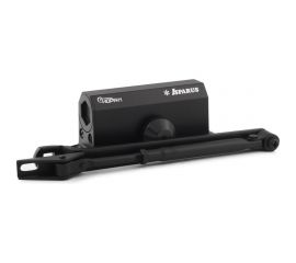 Дверной доводчик НОРА-М ISPARUS 410 морозостойкий, для дверей от 15 до 60 кг, черный 18356 